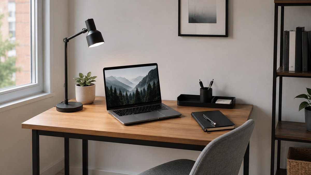 How to Organize a Small Desk Without Making It Feel Crowded